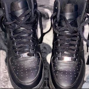 Brand new black  Nike Air Force one high tops